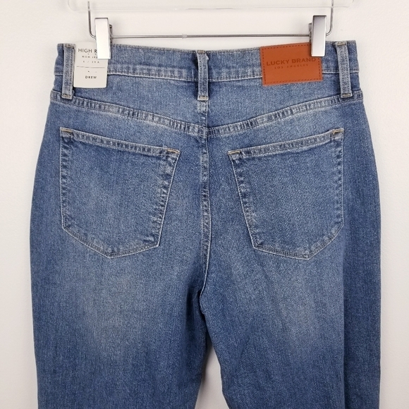 Lucky Brand "Drew" High Rise Mom Jean NWT size 6/28 - Picture 14 of 14